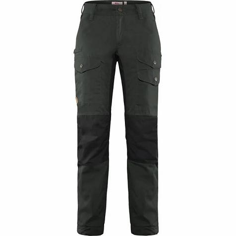 Fjallraven Women Vidda Pro Hiking Pants Grey Black PH156176 Philippines